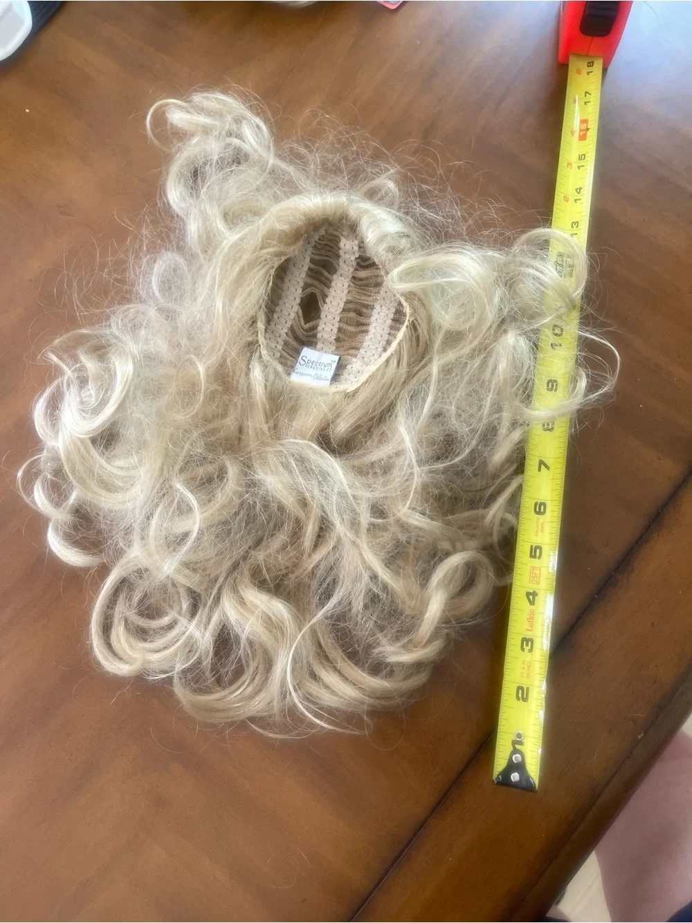 Blonde Curly Hair Extensions - Natural-Look /pony/clip Updo Pieces